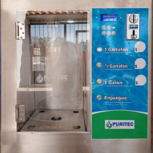 Agua pura al alcance de todos con máquinas vending
