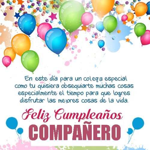 Felicitaciones de cumpleaños para tu compañera de trabajo