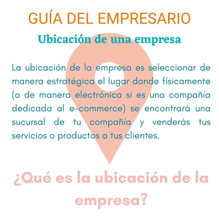 Descubre los tipos de ubicación empresarial